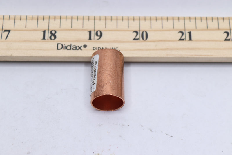 Mueller Coupling Copper 1/2" x 1/2" Sweat Dia 9183-1705