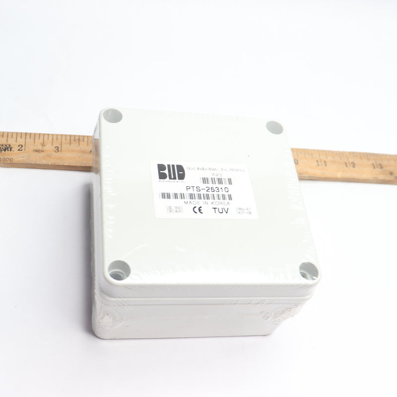 BUD Enclosures NEMA/IP Rated Polycarbonate White PTS-25310