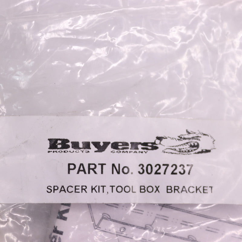 (4-Pk) Buyers Products Tool Box Bracket Spacer Kit 3027237