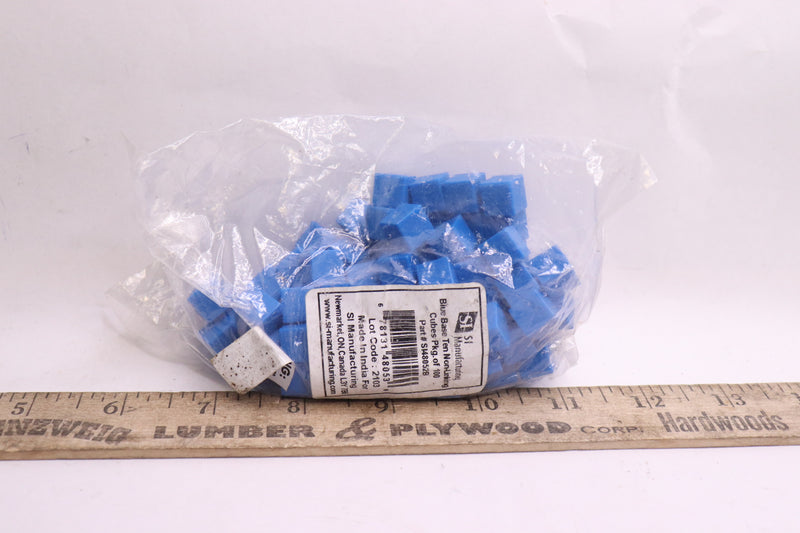 (100-Pk) SI Manufacturing Base Ten Non-Linking Unit Cubes Blue SI48052B