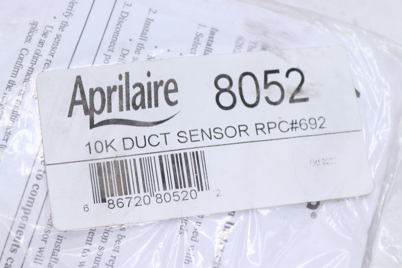 Aprilaire Duct Or Outdoor Mount Temperature Sensor 8052