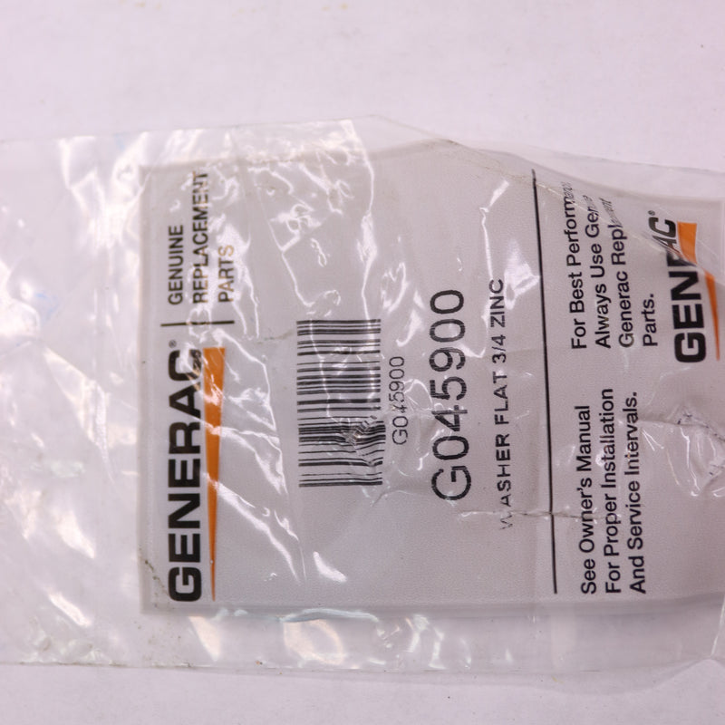 Generac Flat Washer Zinc 3/4" G045900