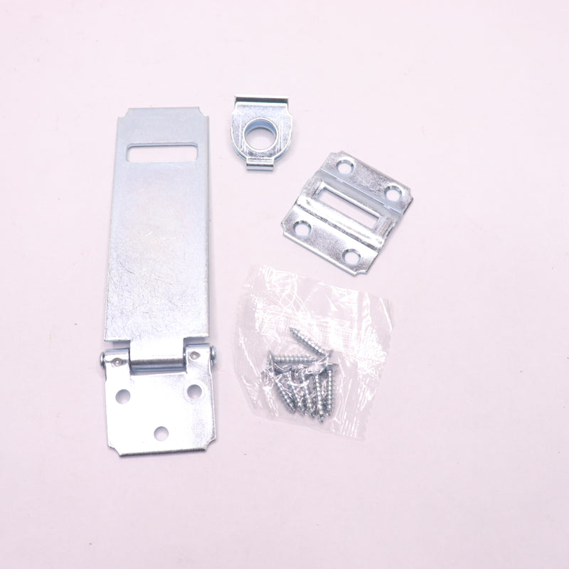 Everbilt Safety Hasp Lock Staple Zinc-Plated Steel Adjustable 4-1/2" 15124