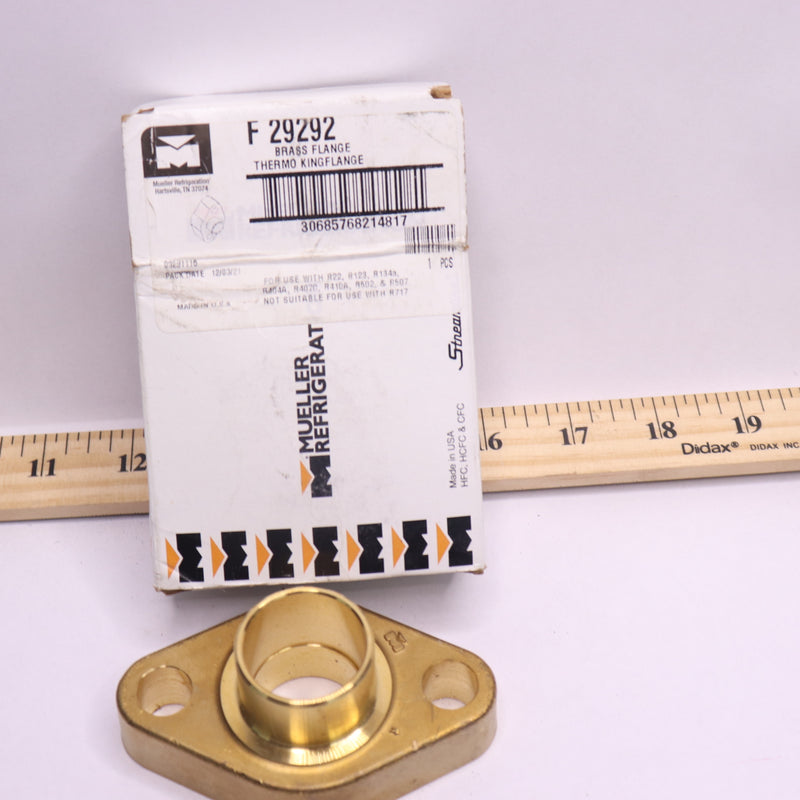 Mueller Thermo King Flange Brass F29292