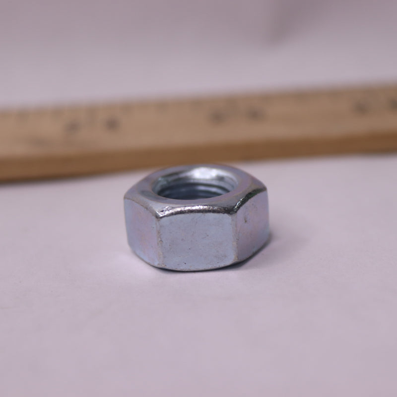 Hillman Hex Nuts Zinc-Plated Steel SAE 7/16"-14 10 Lbs 661312