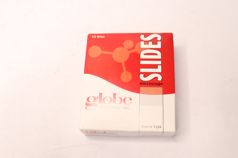(72-Pk) Globe Scientific Microscope Slides Frosted 1 End 1 Side