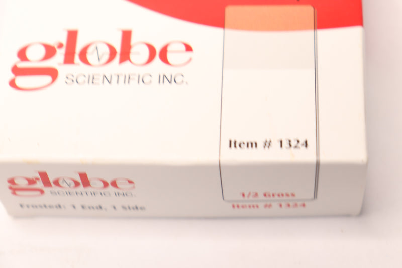 (72-Pk) Globe Scientific Microscope Slides Frosted 1 End 1 Side