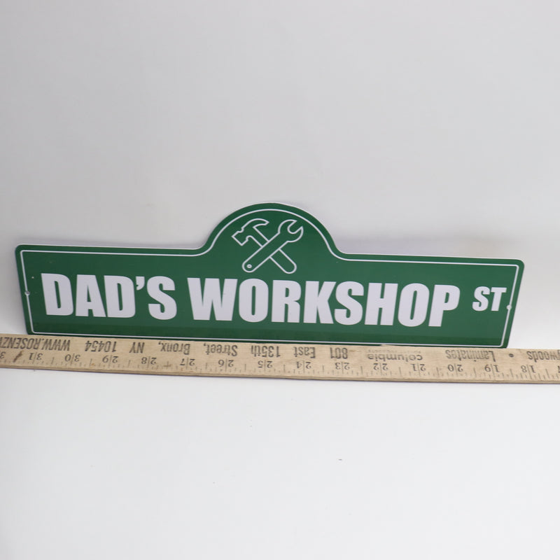 Kyovo Dads Workshop Home And Garden Vintage Metal Sign 13" K7-0703