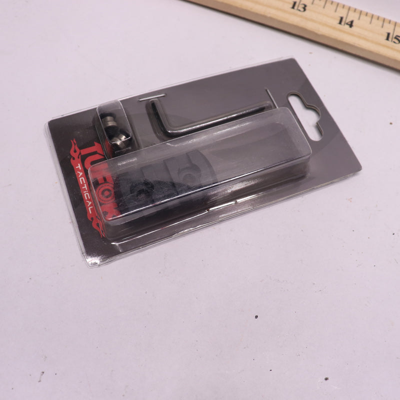 Tufok Bipod Mount Adapter Fit For Mlock Aluminum Black