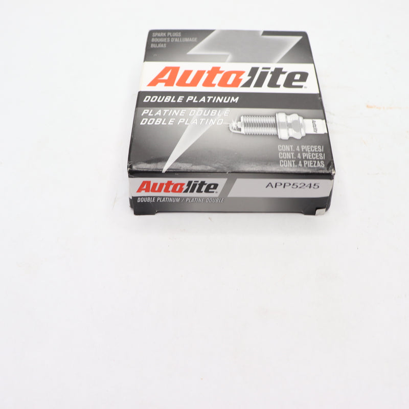 (4-Pk) Autolite Double Platinum Automotive Replacement Spark Plugs APP5245-4PK