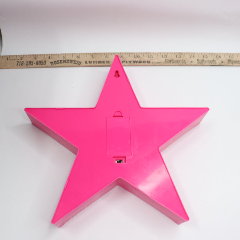 Star Battery Powered Star Light Pink 2158 - Battery Not Included
