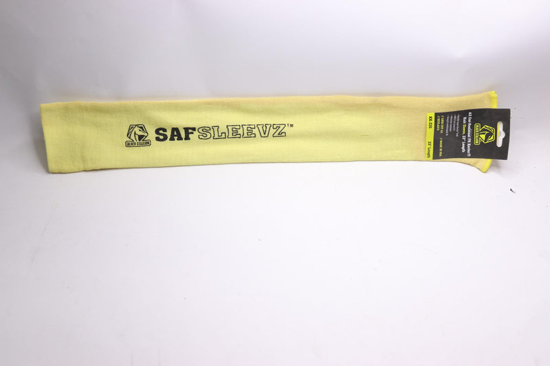 Black Stallion Knit A3 Cut-Resistant Sleeve Yellow 23" KK-23S