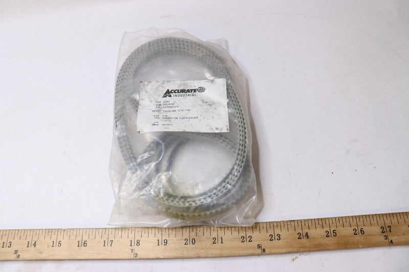(4-Pk) Accurate Industrial Timing Belt 12T5-1100