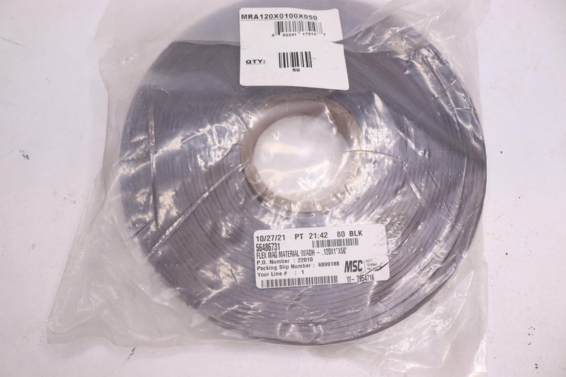 Mag-Mate Flexible Magnetic Strip 600" L x 1" W x 1/8" Thick 56486731