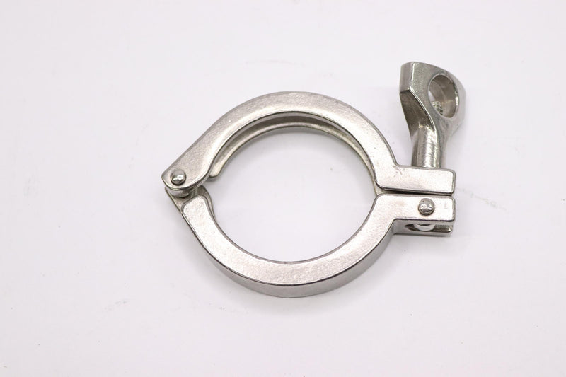 Steel & O'Brien Tri-Clamp Heavy Duty Single Pin Clamp 304 Stainless Steel 2"