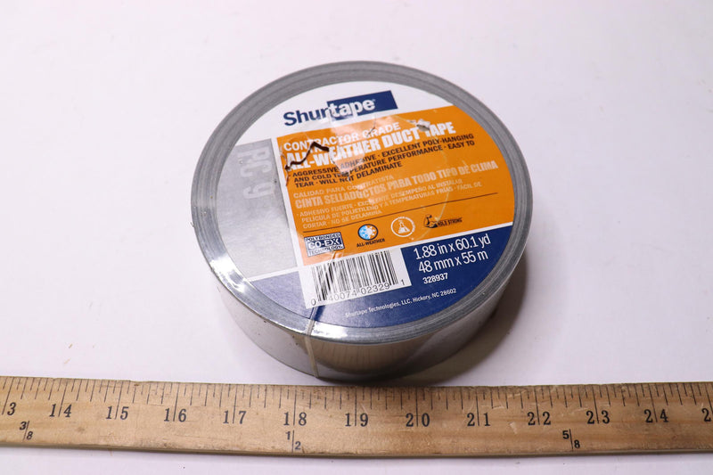 Shurtape Duct Tape Polyethylene 2" x 60-Yards 328937