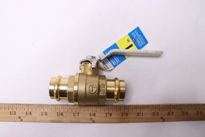 Mueller Lead Free Threaded 2-Piece Full Port Ball Valve 1"